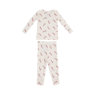 Candy Canes Rib - Lounge Wear Set