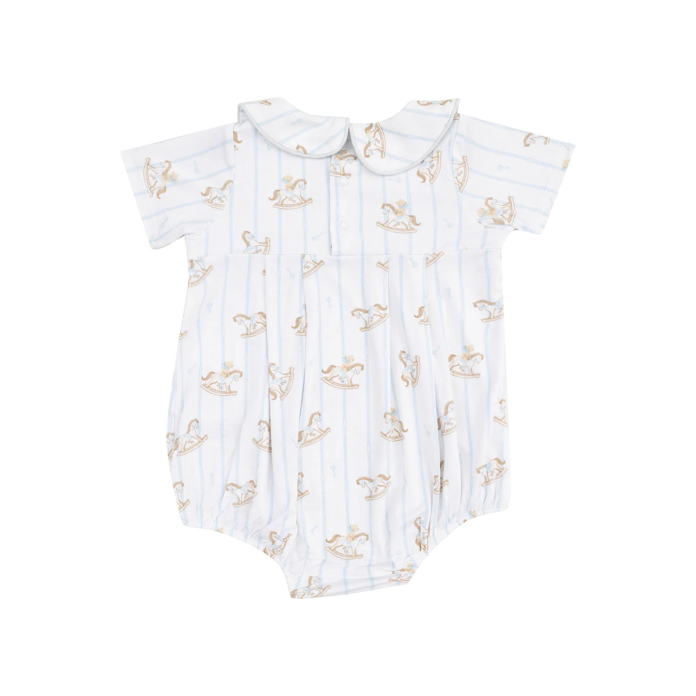 Vintage Rocking Horse Classic Box Pleat Bubble