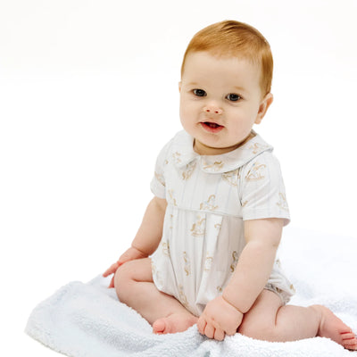 Vintage Rocking Horse Classic Box Pleat Bubble