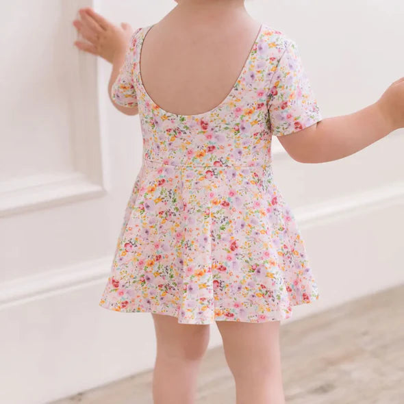 Skirted Leo in Watercolor Bloom