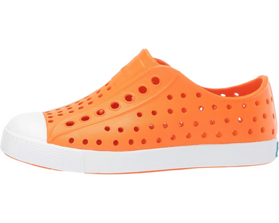 Native Shoes Jefferson Slip-on Sneakers - City Orange/Shell White