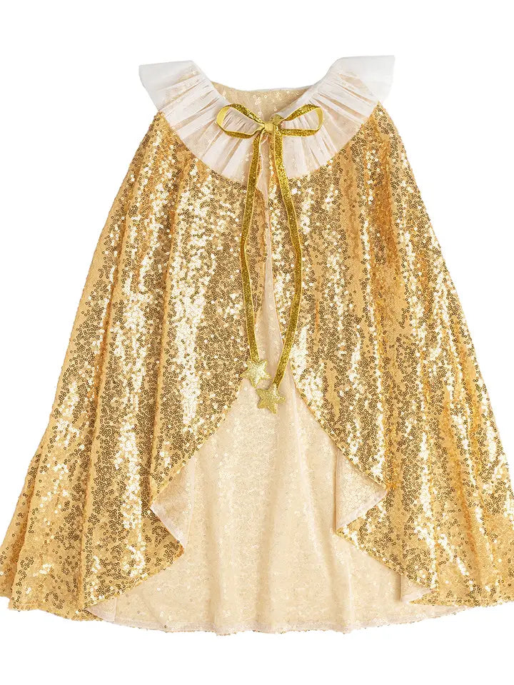 Gold Sequin Cape