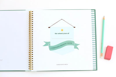 the School Years Memory Book: A Timeless School Memory Book