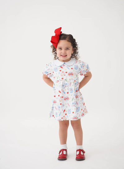 School Supplies Girls Collins Classic Dress