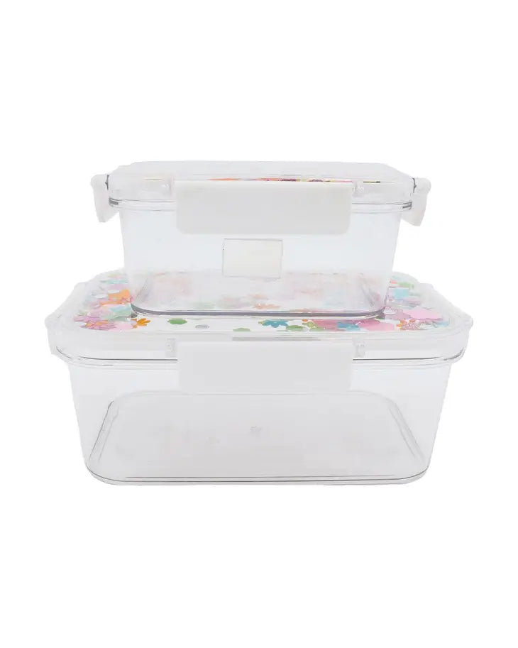 Confetti For Lunch Storage Set of Two