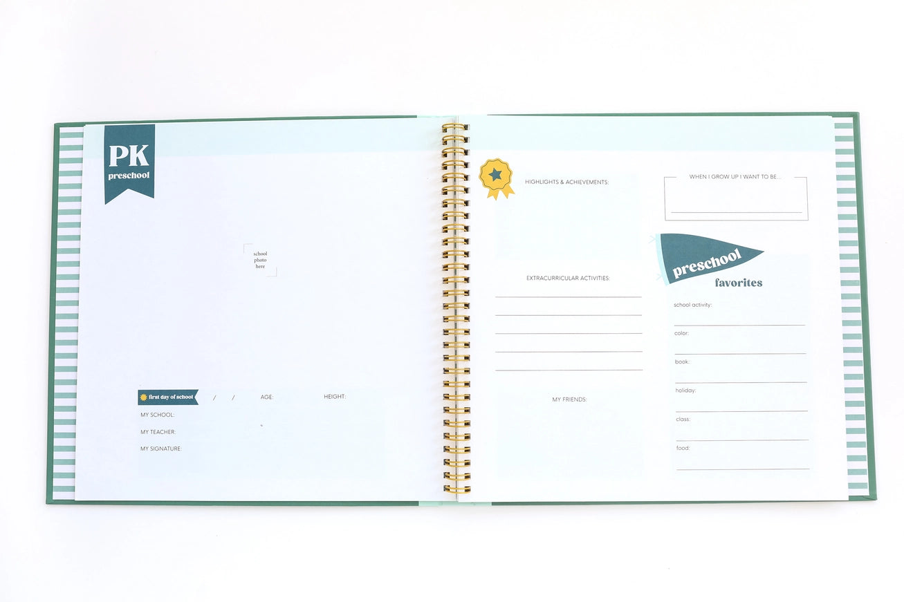 the School Years Memory Book: A Timeless School Memory Book