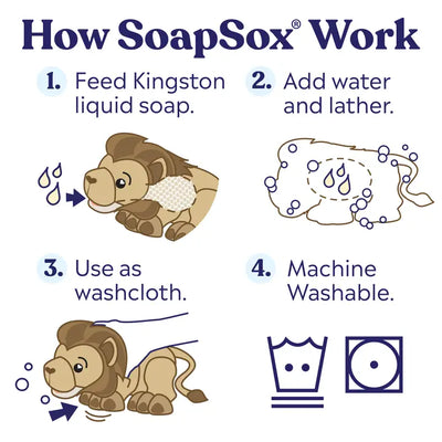Kingston the Lion SoapSox
