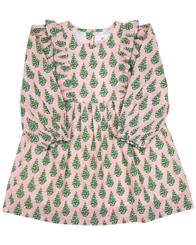 Vintage Ceramic Christmas Tree Dress