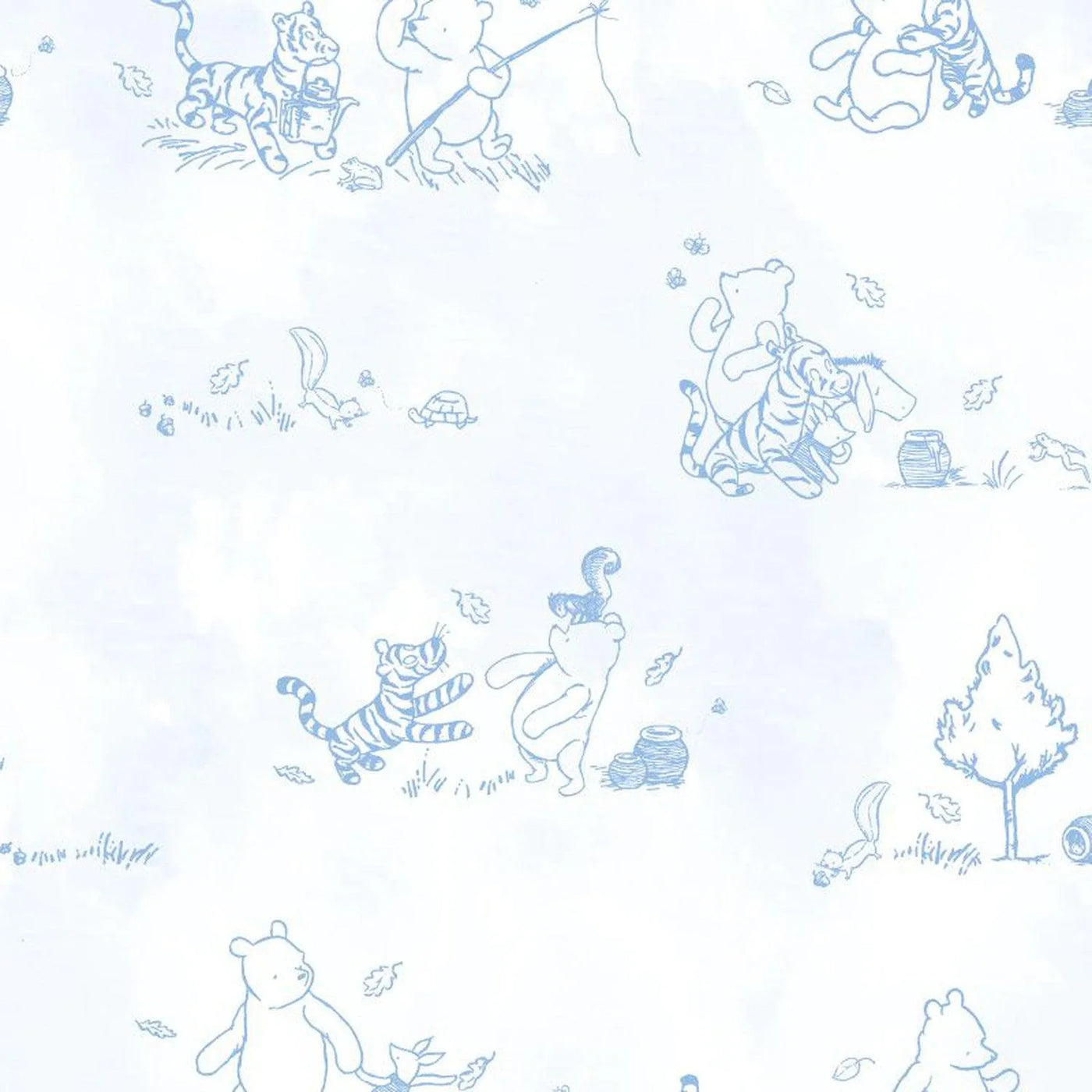 Disney | Magnetic Me Winnie the Pooh in the woods modal magnetic cozy sleeper gown + hat se