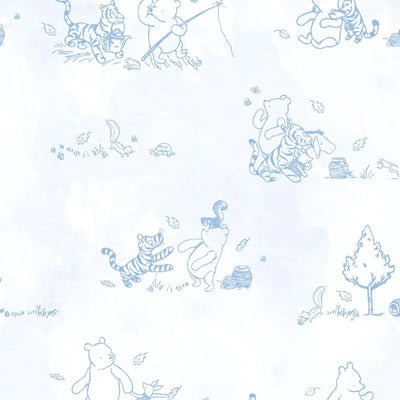 Disney | Magnetic Me Winnie the Pooh in the woods modal magnetic cozy sleeper gown + hat se