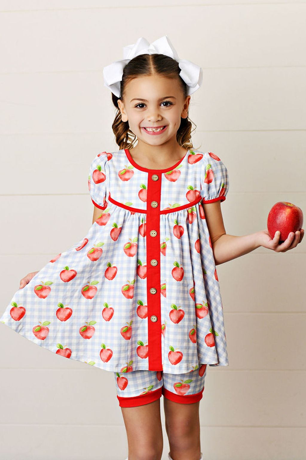 Serendipity Clothing Apple Tunic & Shortie Set