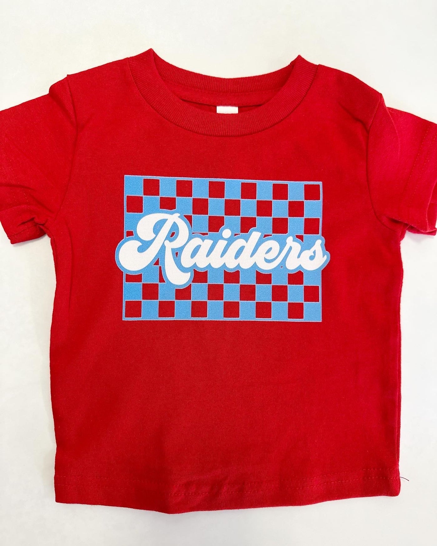 Raiders Spirit Tee - Checkered
