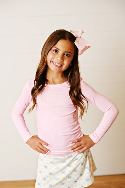 SWOON ACTIVE PINK L/S TOP