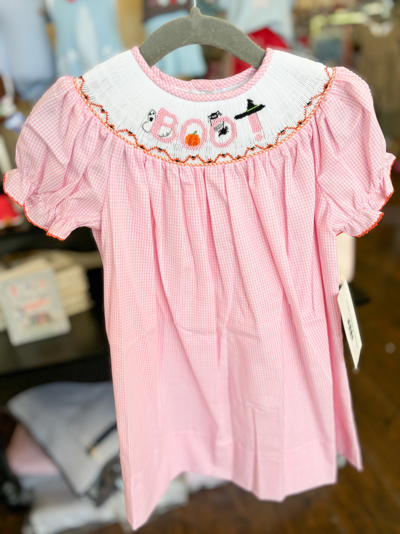 Lulu Bebe Emma Boo Smocked Dress