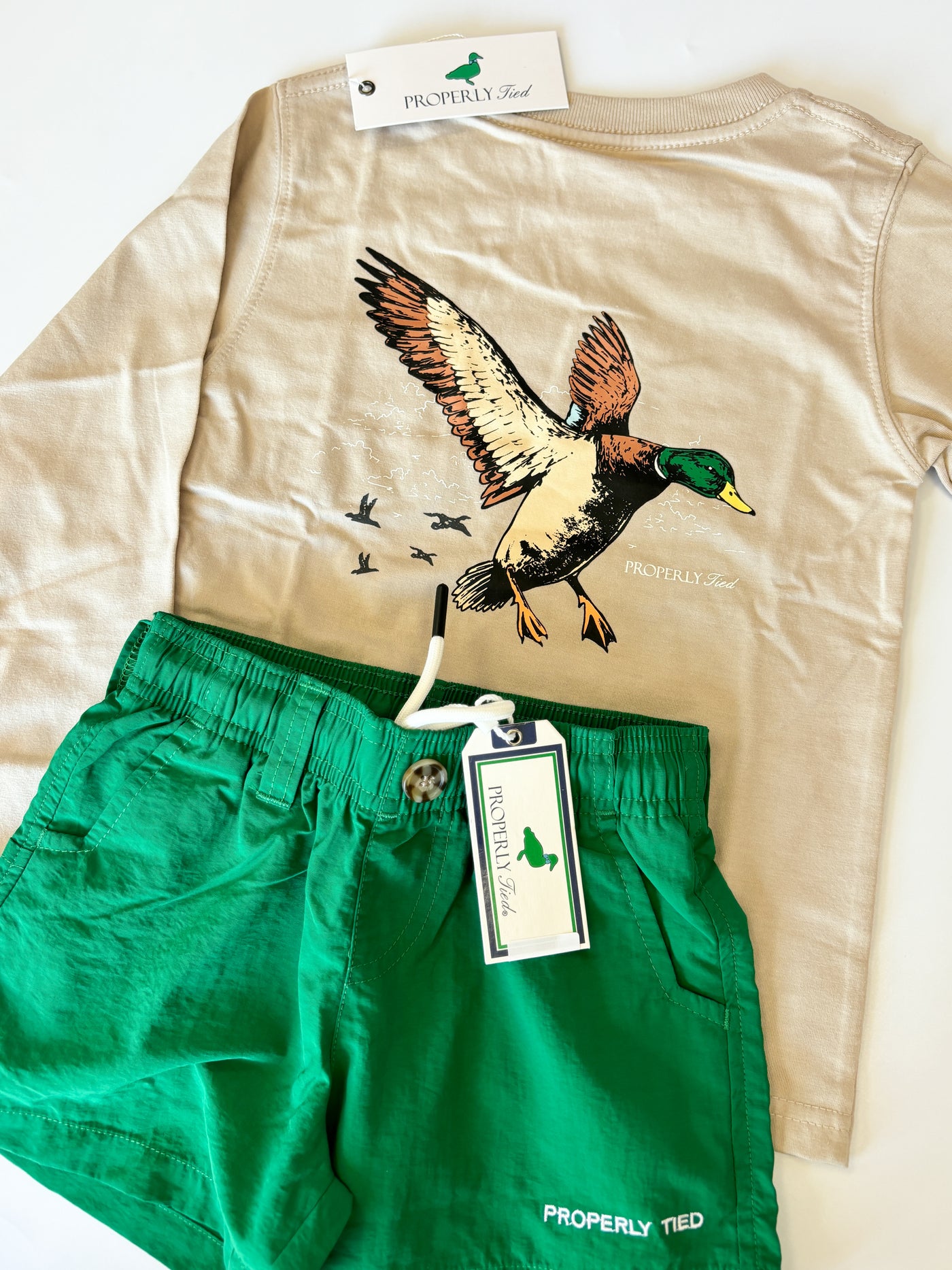 Boys Mallard Flight LS Linen