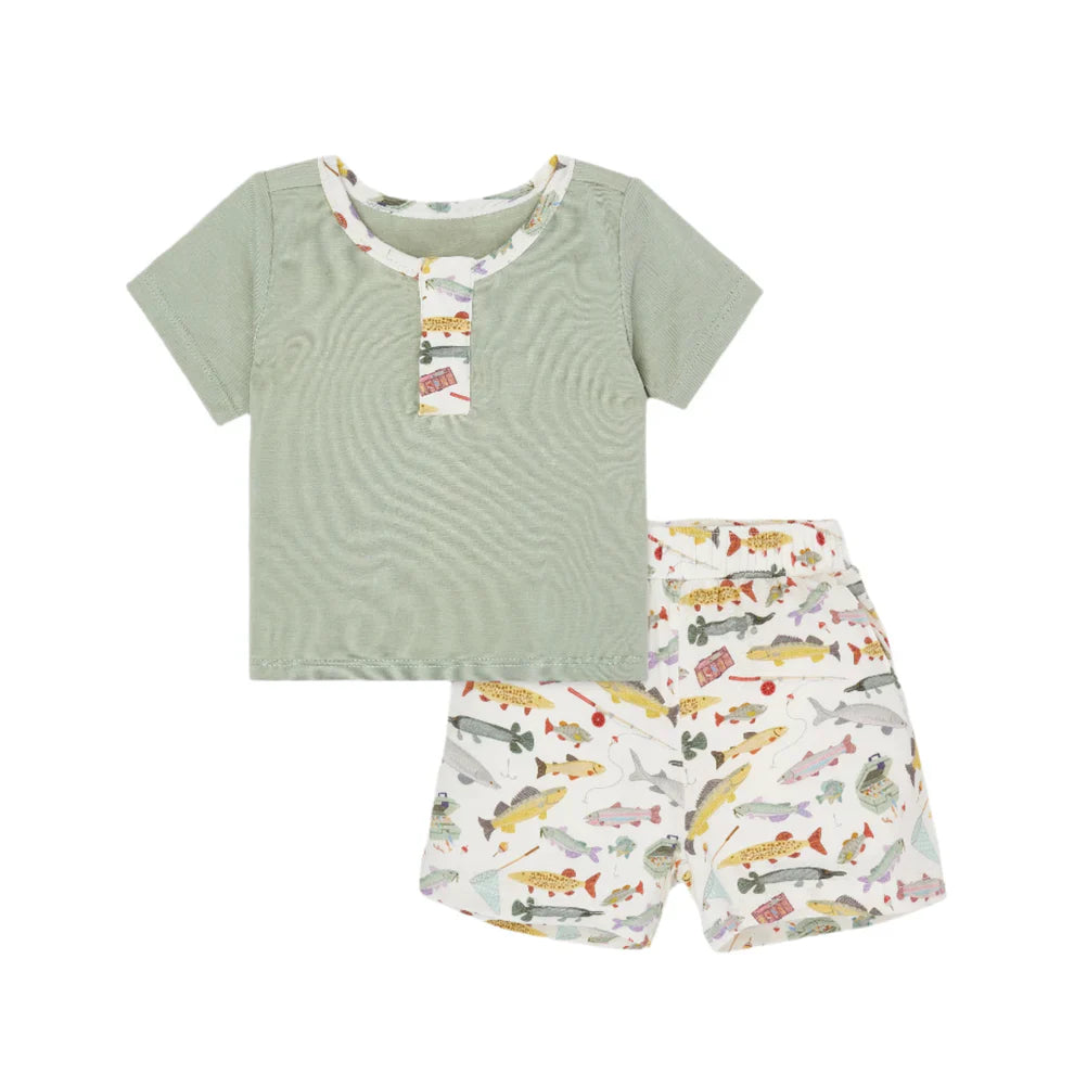 Magnetic Me Reel Good Time Modal Top & Short Set