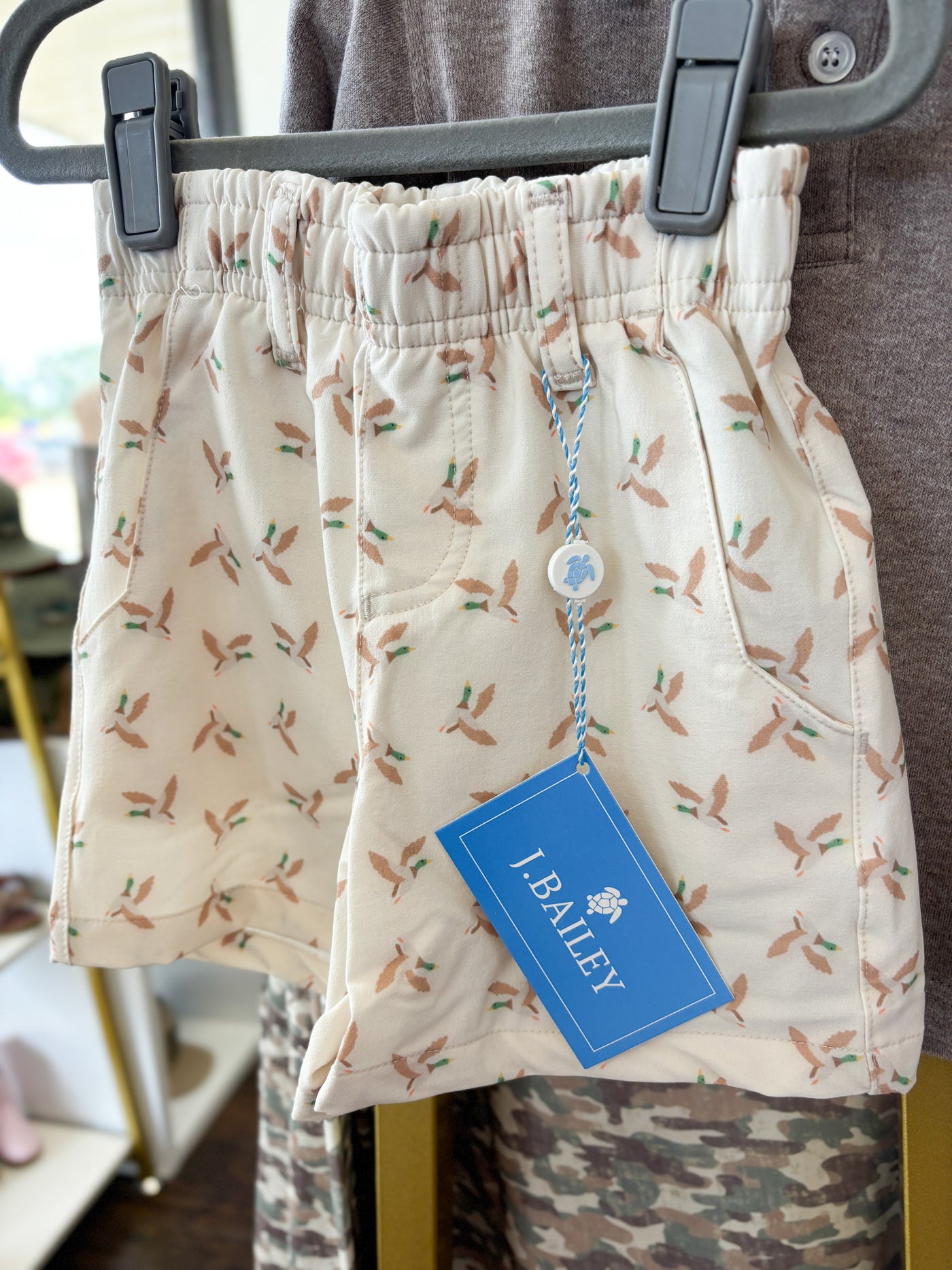 Dock Printed Performance Short - Ducks