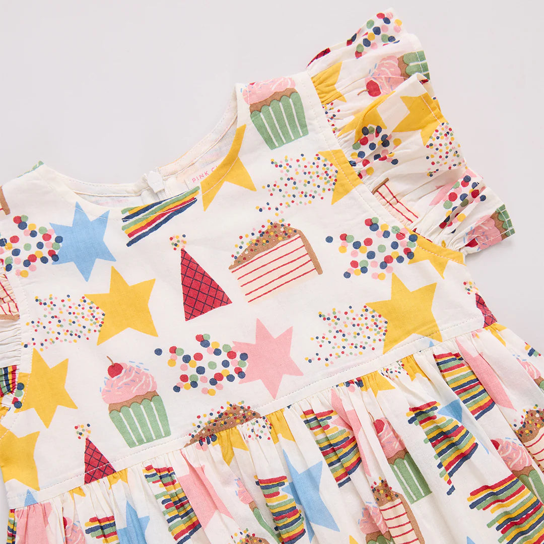Baby Girls Jennifer Dress Set - Birthday Star