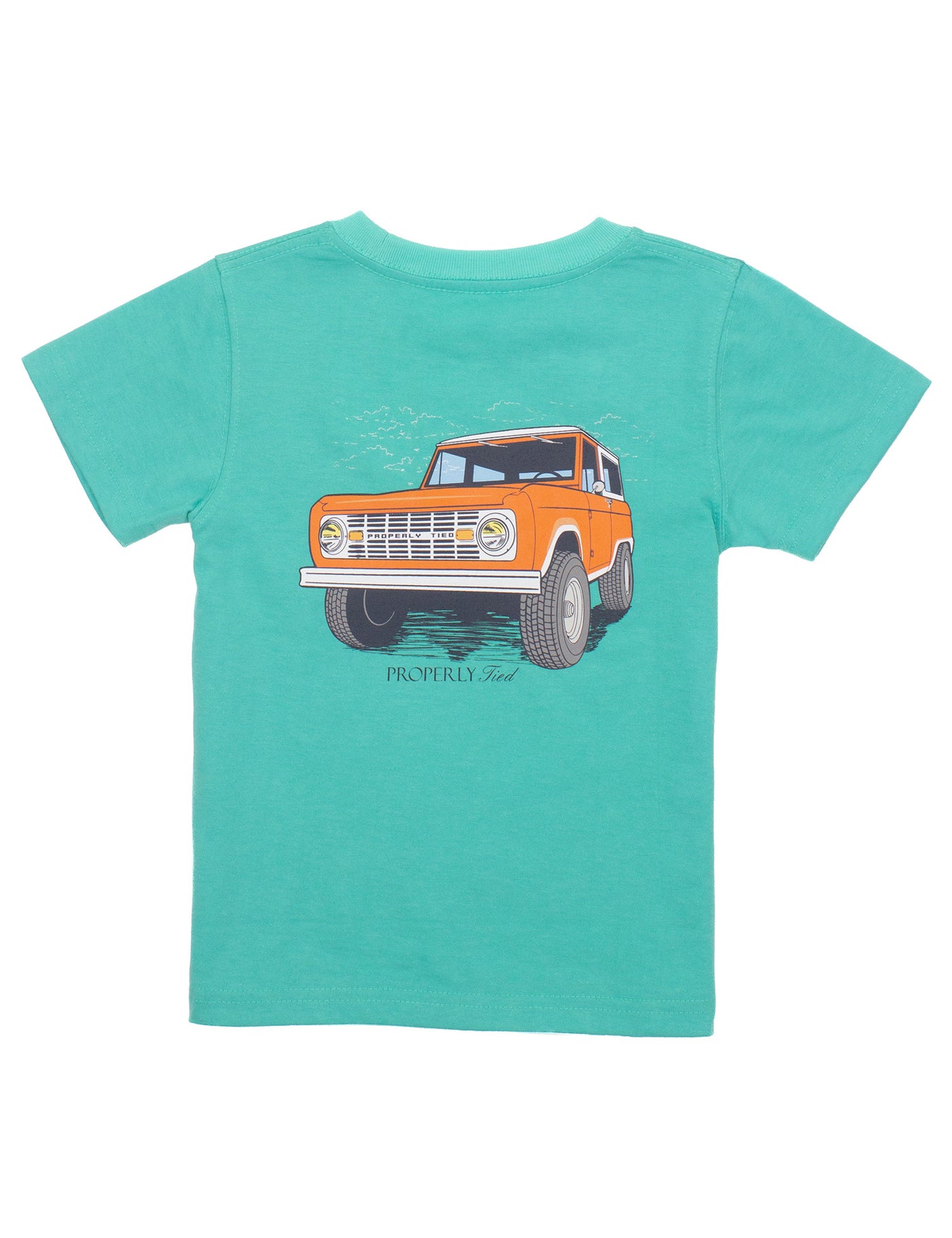 Properly Tied Boys Truckin' SS Soft Green