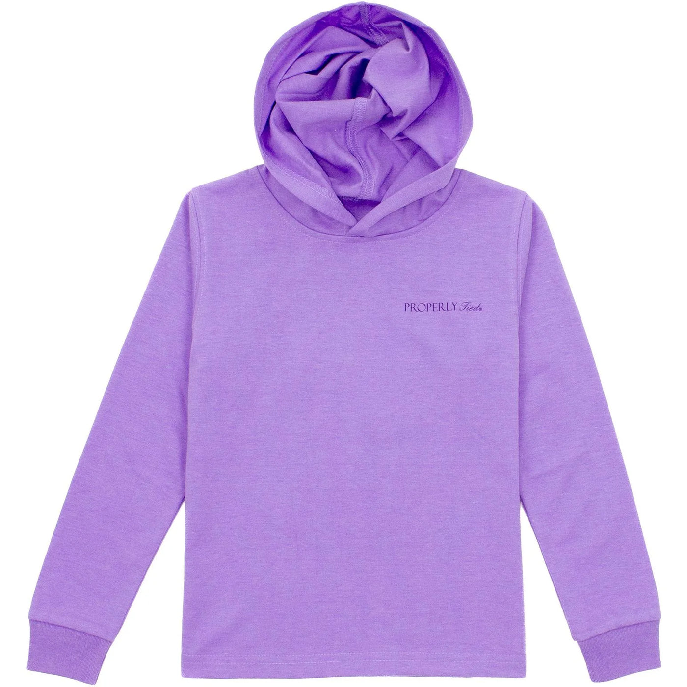 Boys Lake Hoodie Light Purple