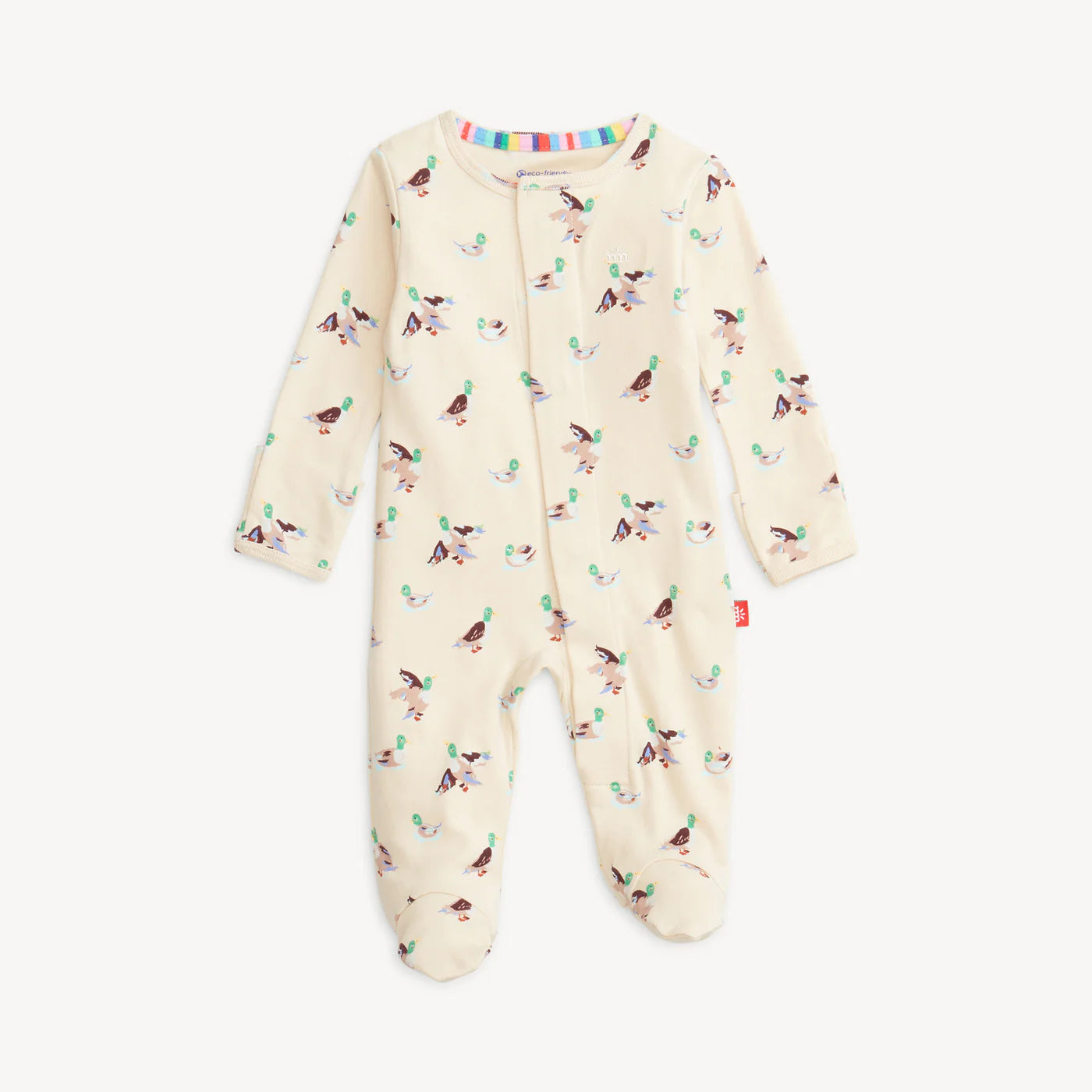 Magnetic Me Quack Me Up Organic Cotton Footie