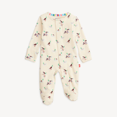 Magnetic Me Quack Me Up Organic Cotton Footie