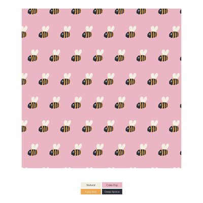 Print Classic Ruffle Footie with 2 Way Zipper in Cake Pop Baby Bumblebee