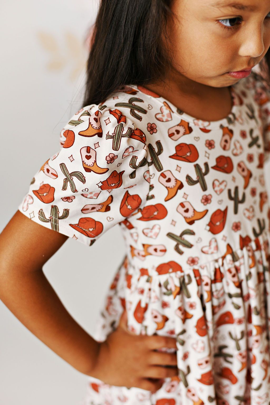 Rodeo Girl Twirl S/S Dress – Confetti Kids