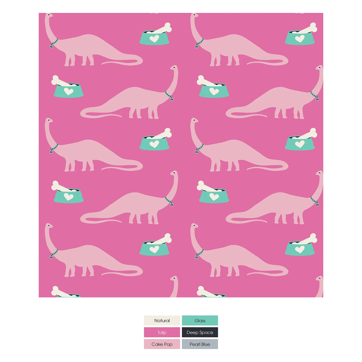 Print Toddler Blanket in Tulip Pet Dino