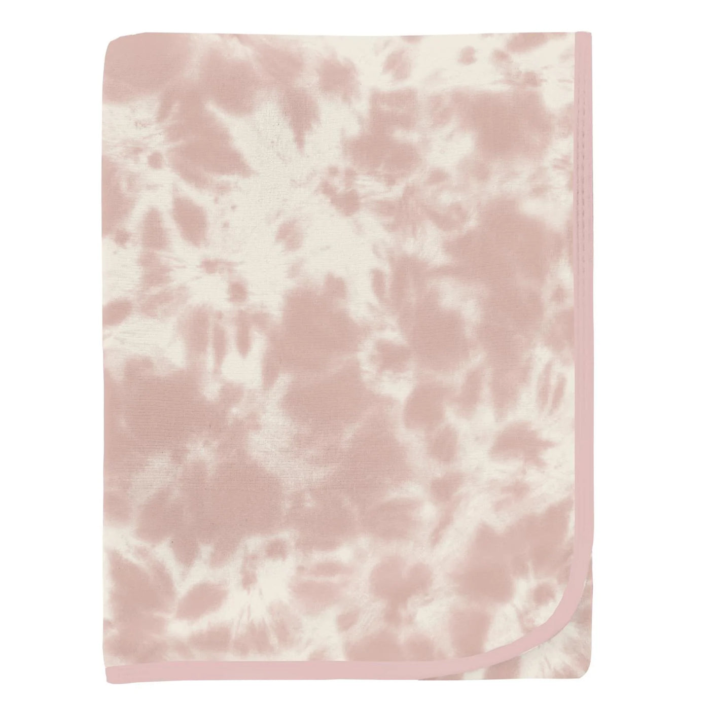 Swaddling Blanket in Baby Rose Tie Dye