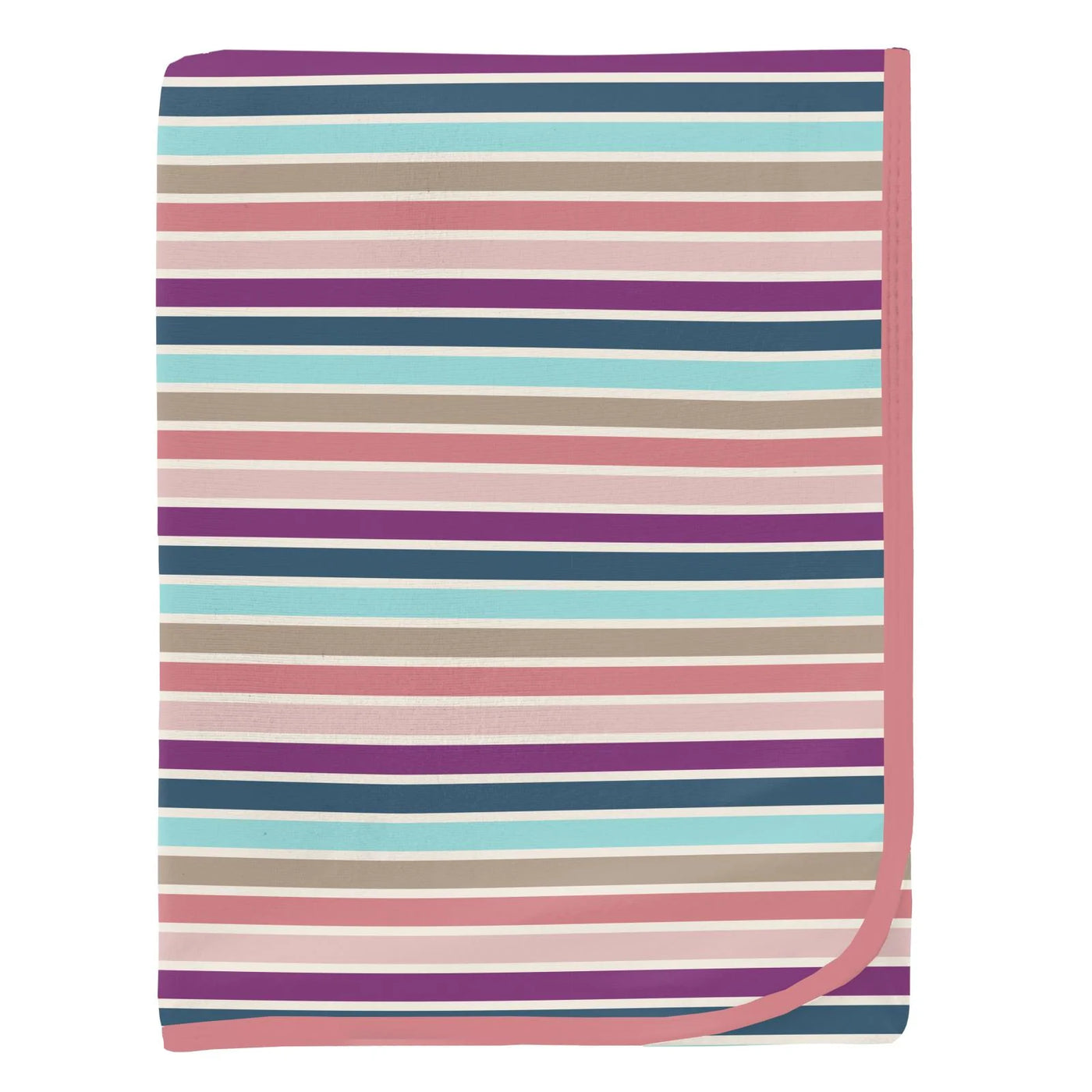 Swaddling Blanket in Love Stripe