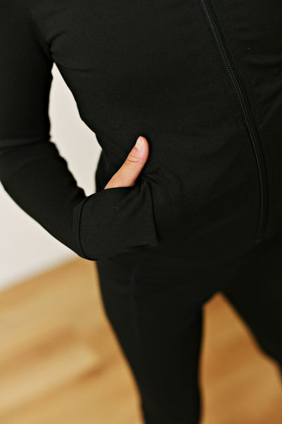 SWOON ACTIVE BLACK JACKET