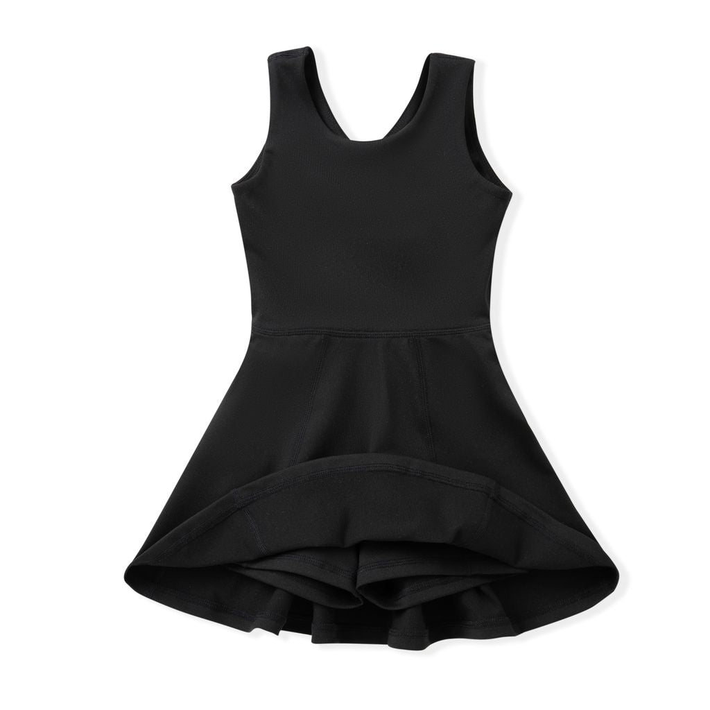 SWOON ACTIVE BLACK TENNIS DRESS