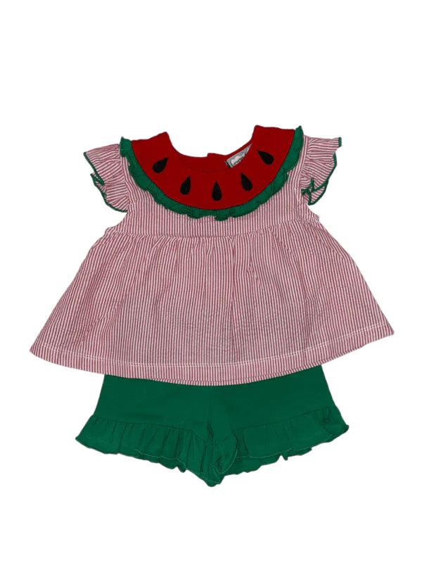 Three Sisters Watermelon Girls Short Set