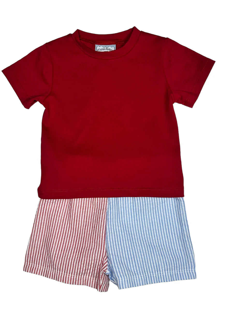 Colorblock Boys Short Set