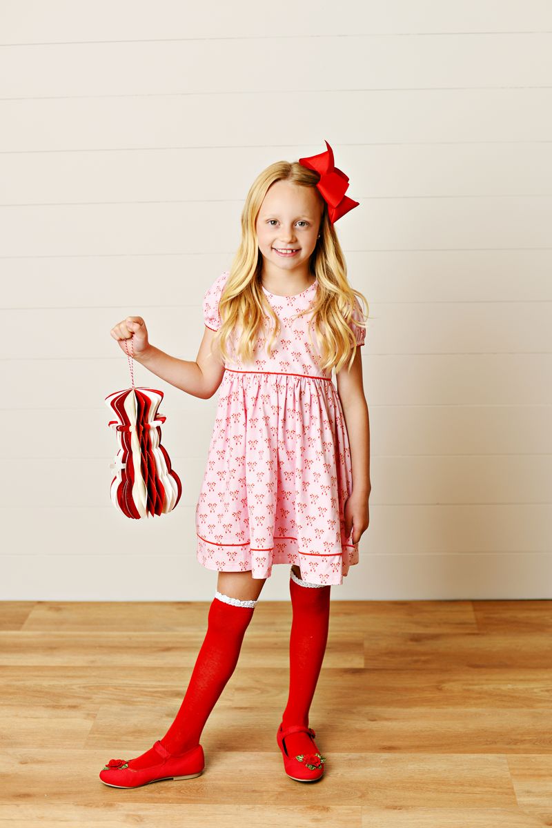 CANDY CANE DAPHNE DRESS