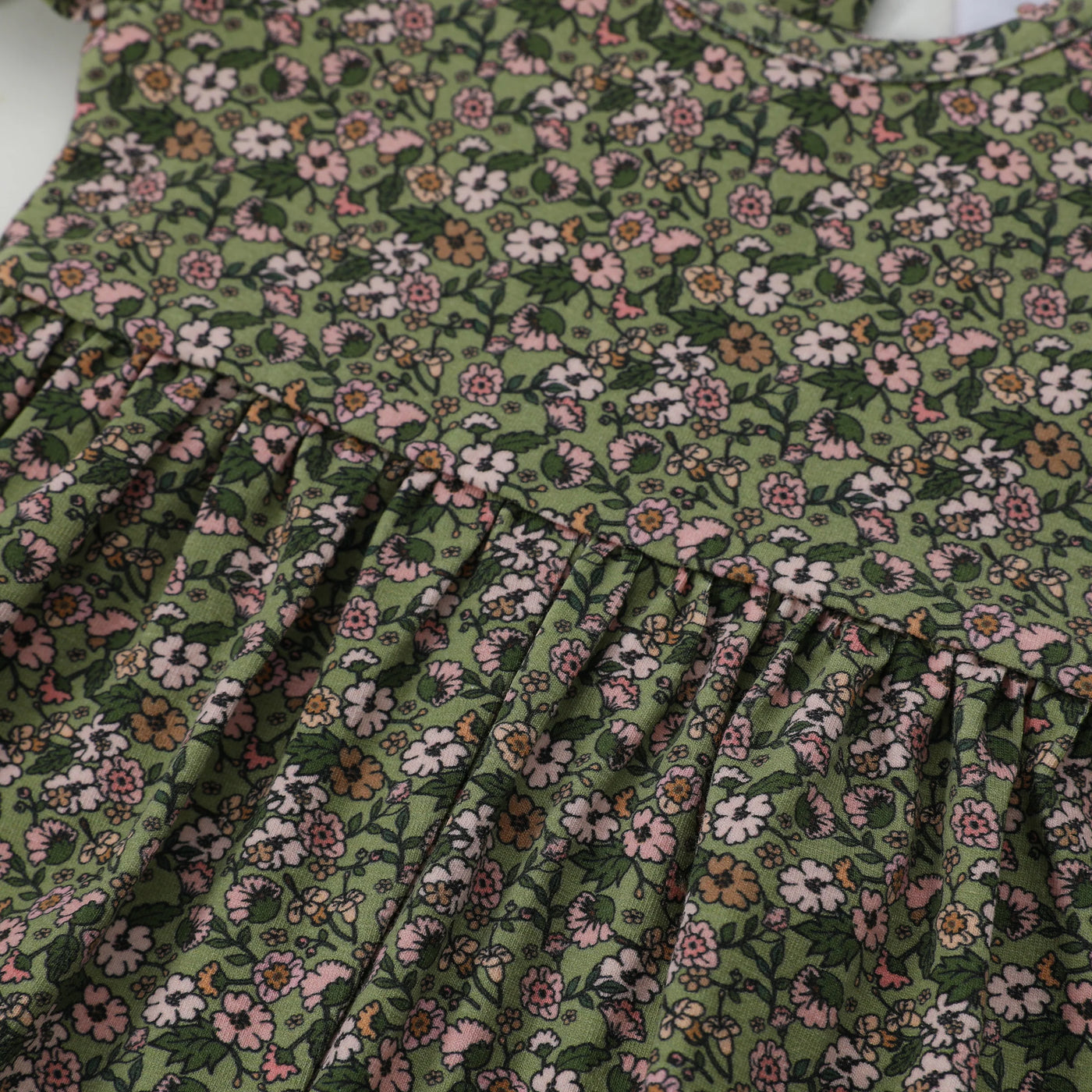 SWOON BABY OLIVE DITSY FLORAL KATE JUMPER