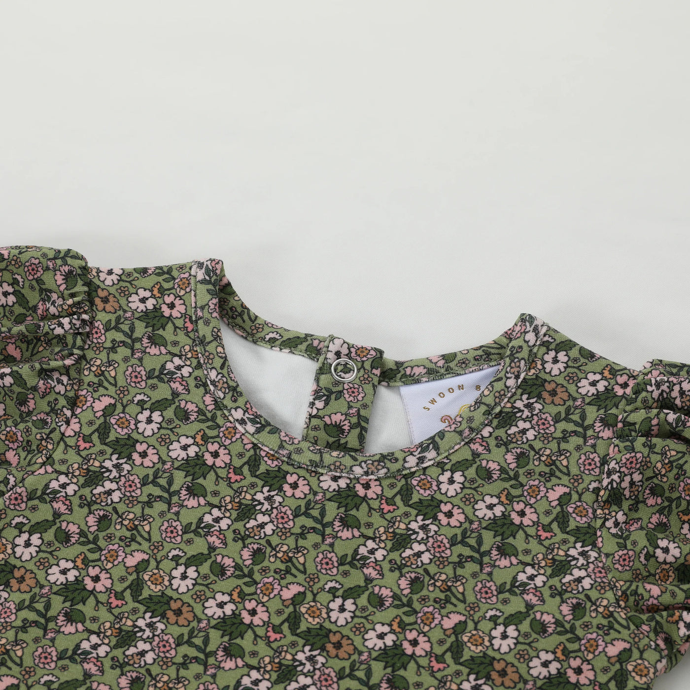 SWOON BABY OLIVE DITSY FLORAL KATE JUMPER