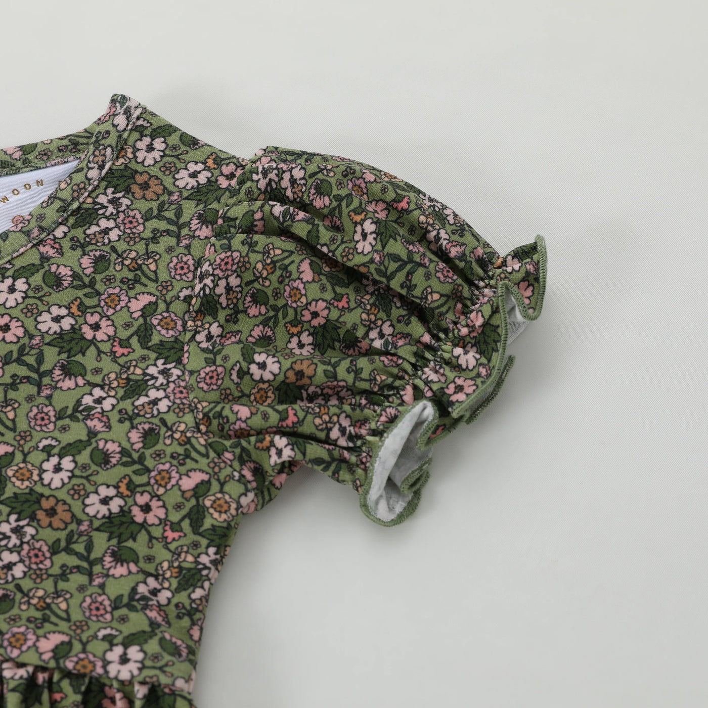 SWOON BABY OLIVE DITSY FLORAL KATE JUMPER