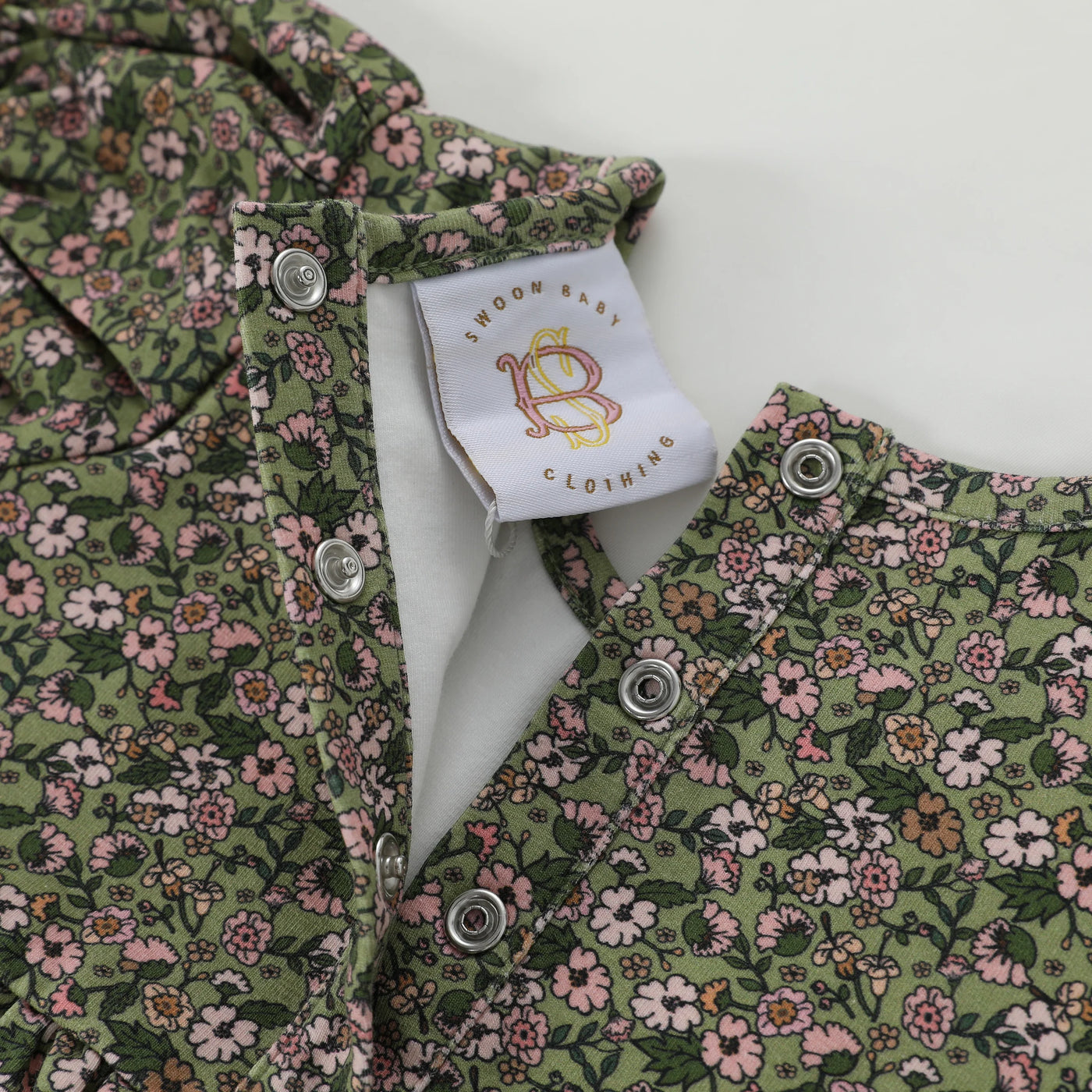 SWOON BABY OLIVE DITSY FLORAL KATE JUMPER