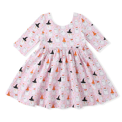 GHOST GLITTER TWIRL DRESS