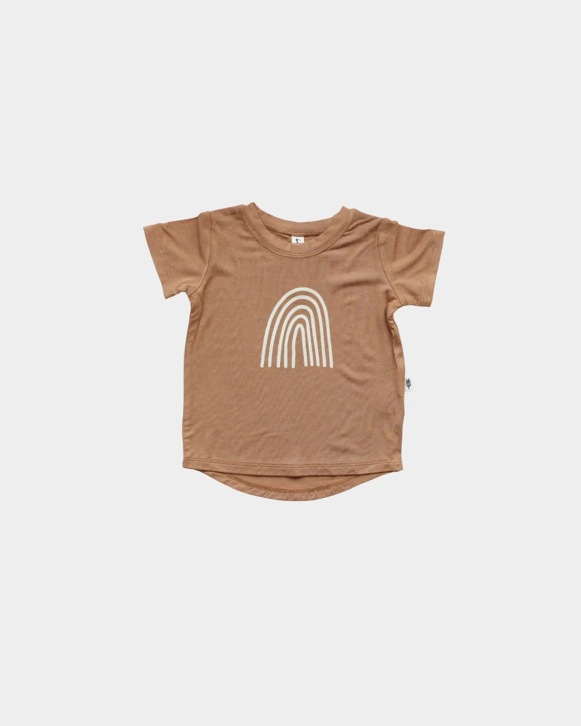 Rainbow Tee in Terracotta