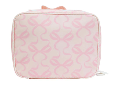 Apple of my Isla - The Bows Pink on Pink Lunch Box