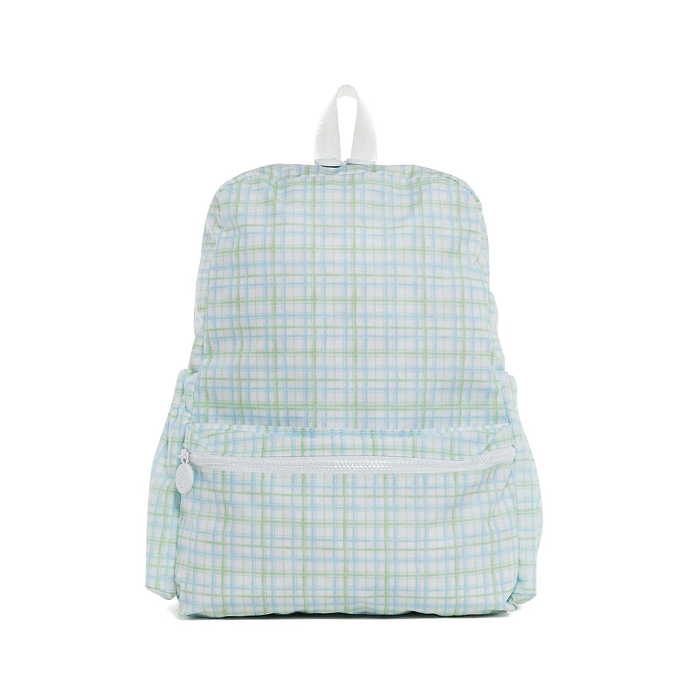 TRVL BACKPACKER - Classic Plaid Green