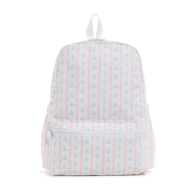 TRVL BACKPACKER - BACKPACK RIBBON FLORAL PINK