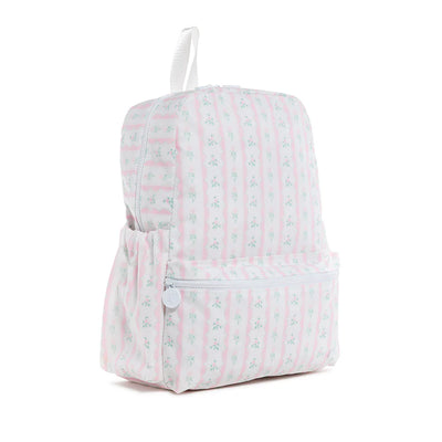 TRVL BACKPACKER - BACKPACK RIBBON FLORAL PINK