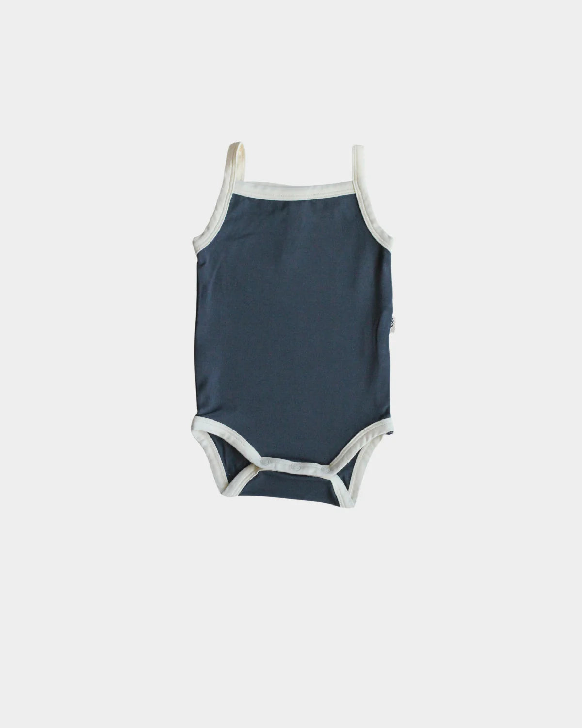 Baby Sprouts Tank Bodysuit in Dusty Blue