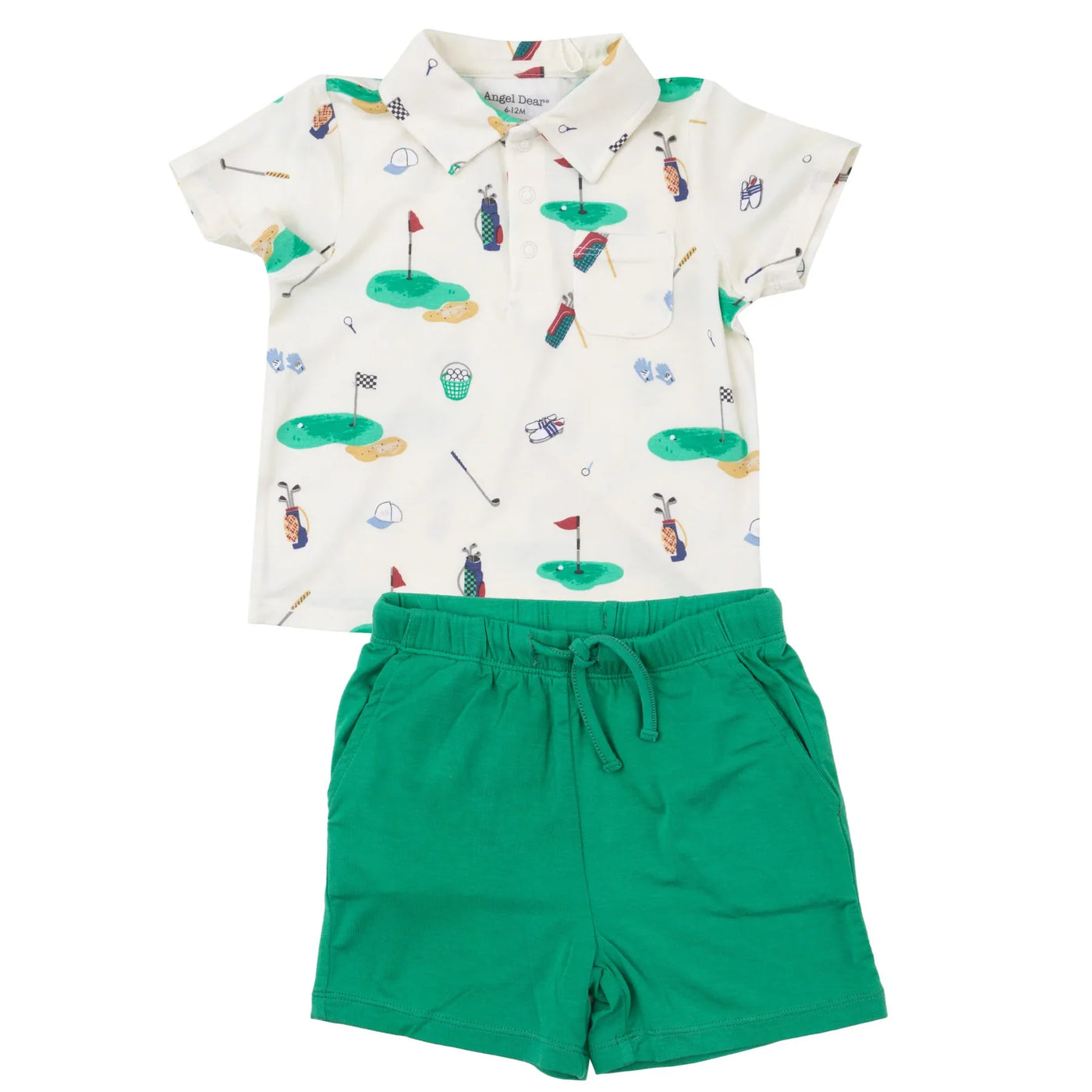 ANGEL DEAR GOLF POLO SHIRT & SHORT SET