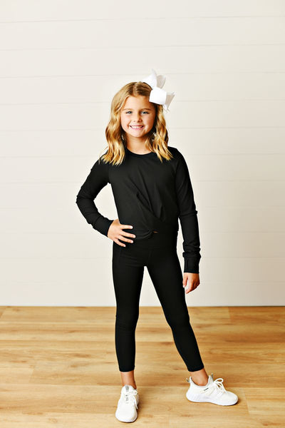 SWOON ACTIVE BLACK LEGGING