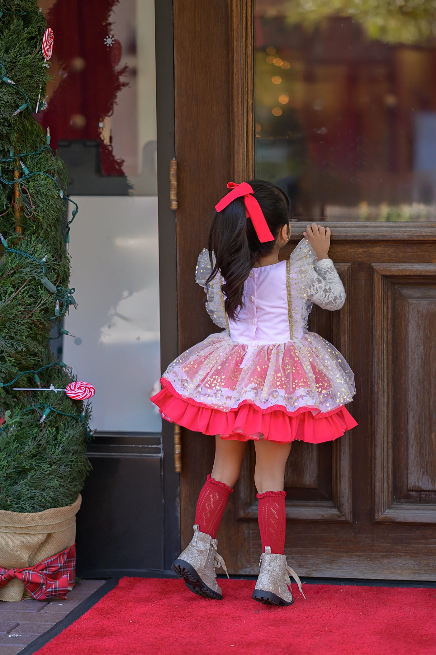 Be Girl Clothing Santa Baby Dress